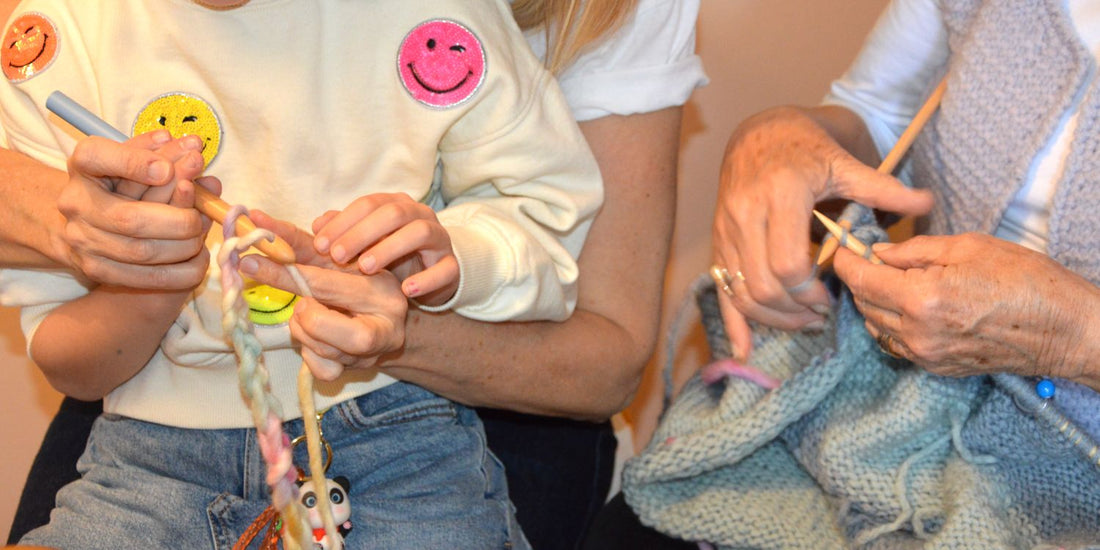 FROM MOTHER TO DAUGHTER: KNITTING ACROSS GENERATIONS