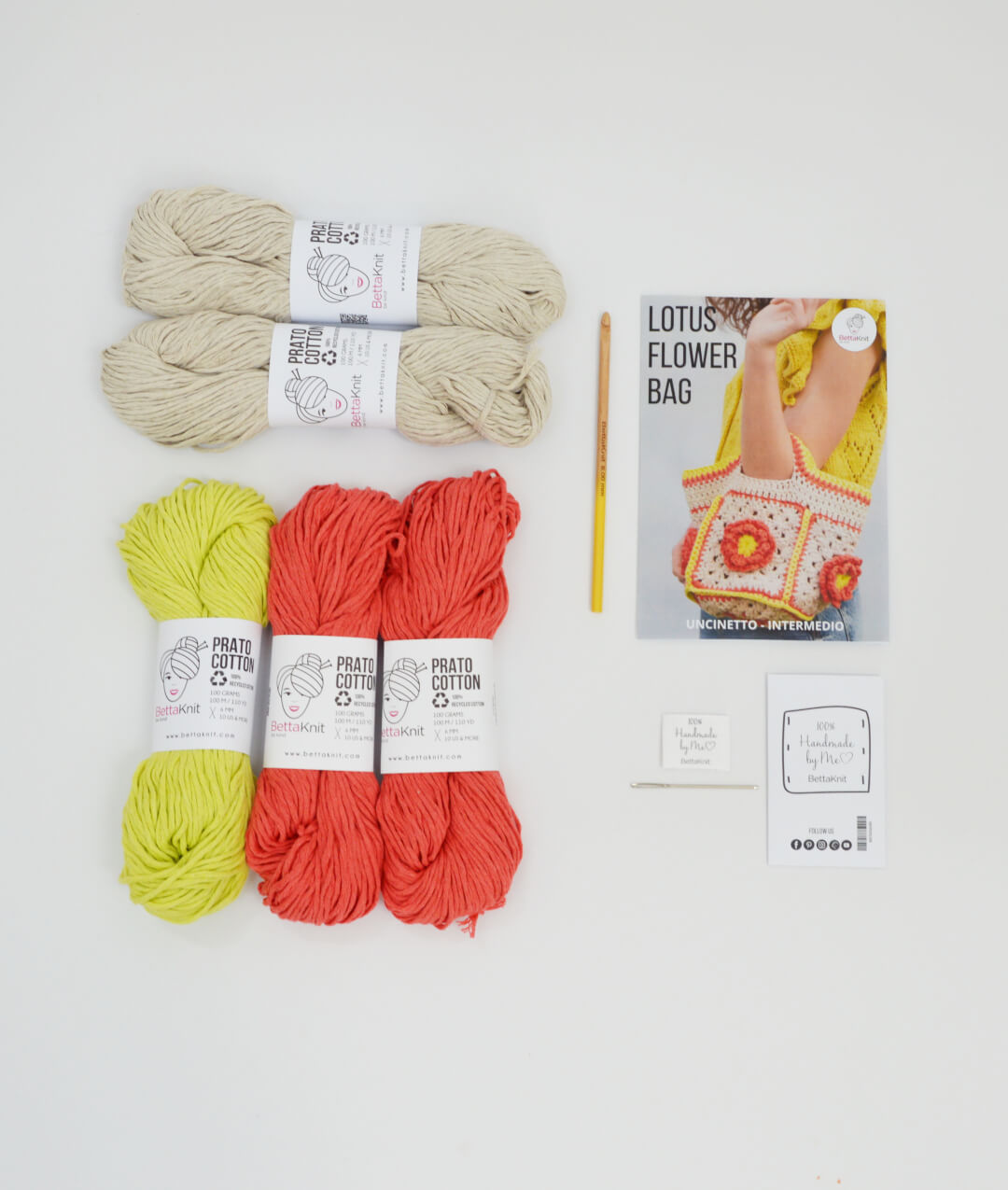 KIT UNCINETTO LOTUS FLOWER BAG