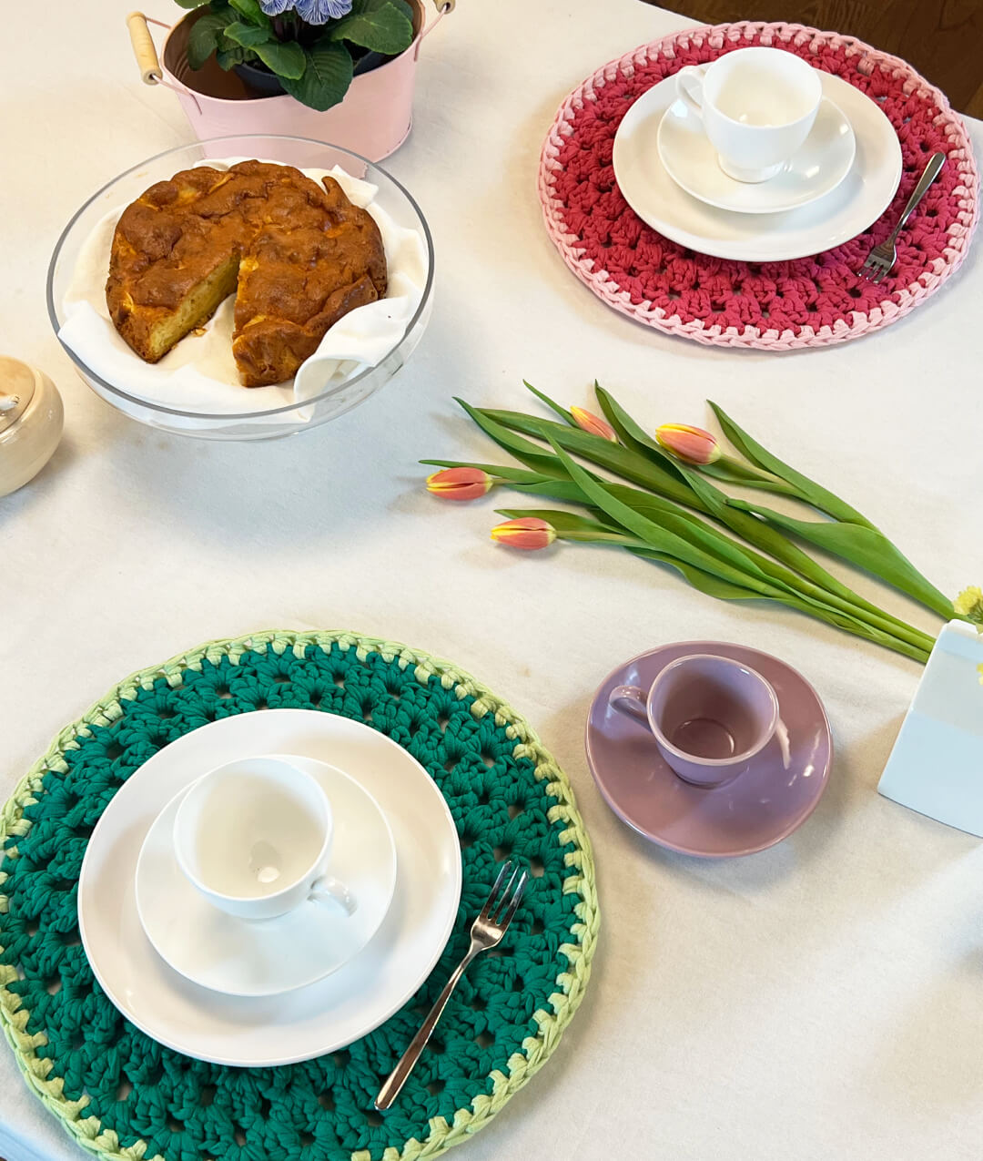KIT UNCINETTO FRESH GARDEN PLACEMATS