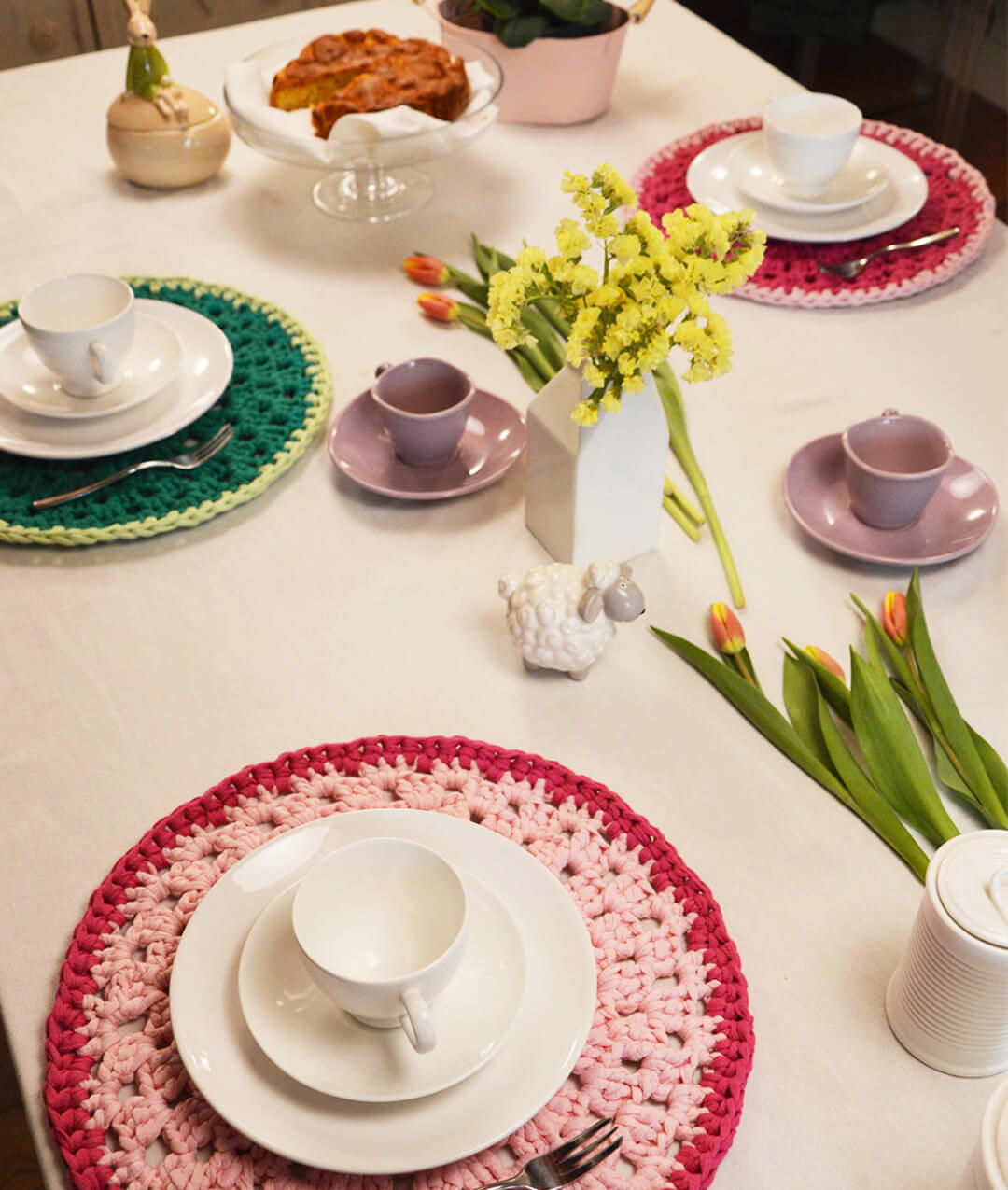 KIT UNCINETTO FRESH GARDEN PLACEMATS