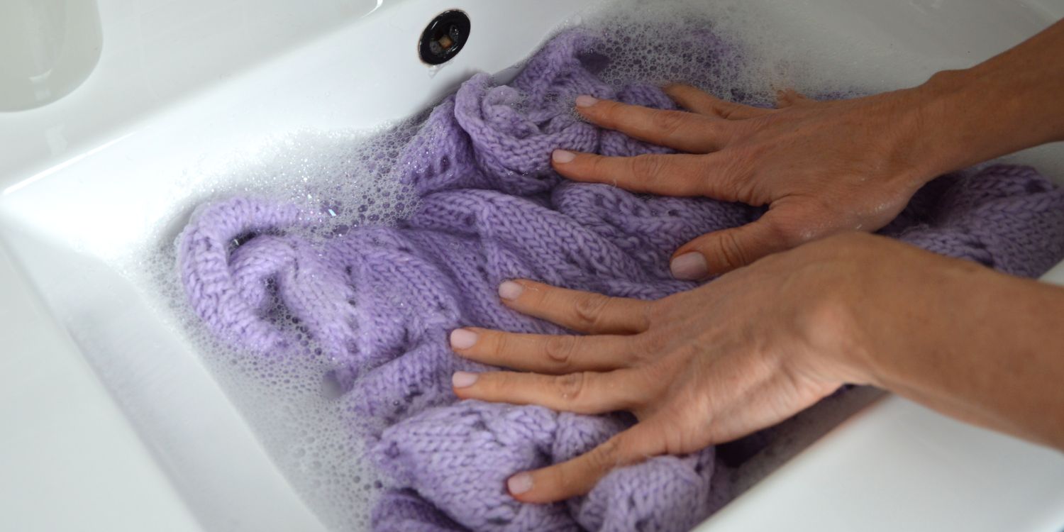 HANDMADE KNITWEAR CARE GUIDE: HOW TO WASH WOOL SWEATER
