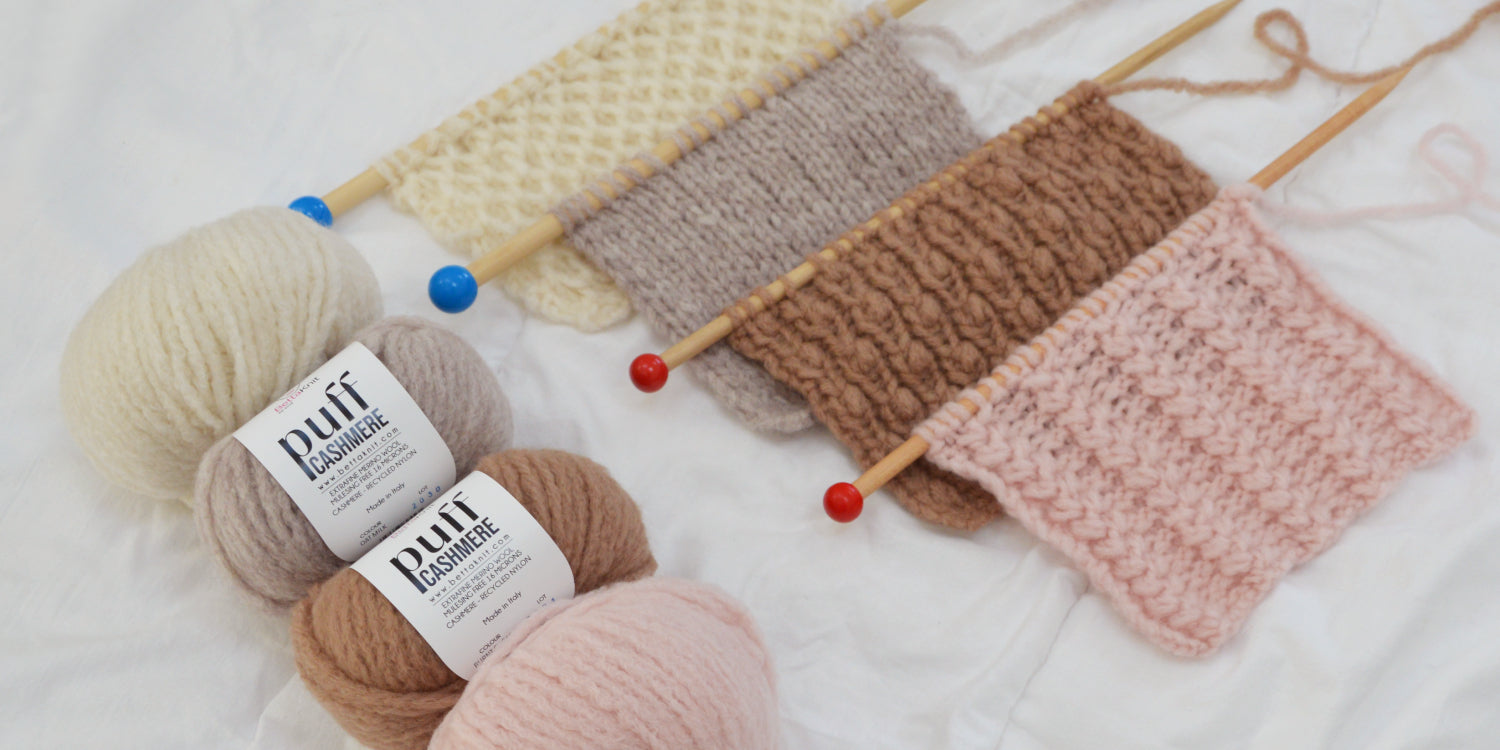 puff cashmere, made in Italy yarn