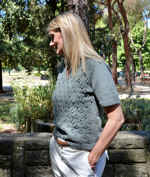 Load image 1 in gallery view. KNITTING KIT GABBIE TEE