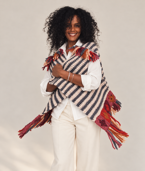 Carica immagine 1 in visualizzazione galleria. KIT UNCINETTO FUNKY GRANNY VEST