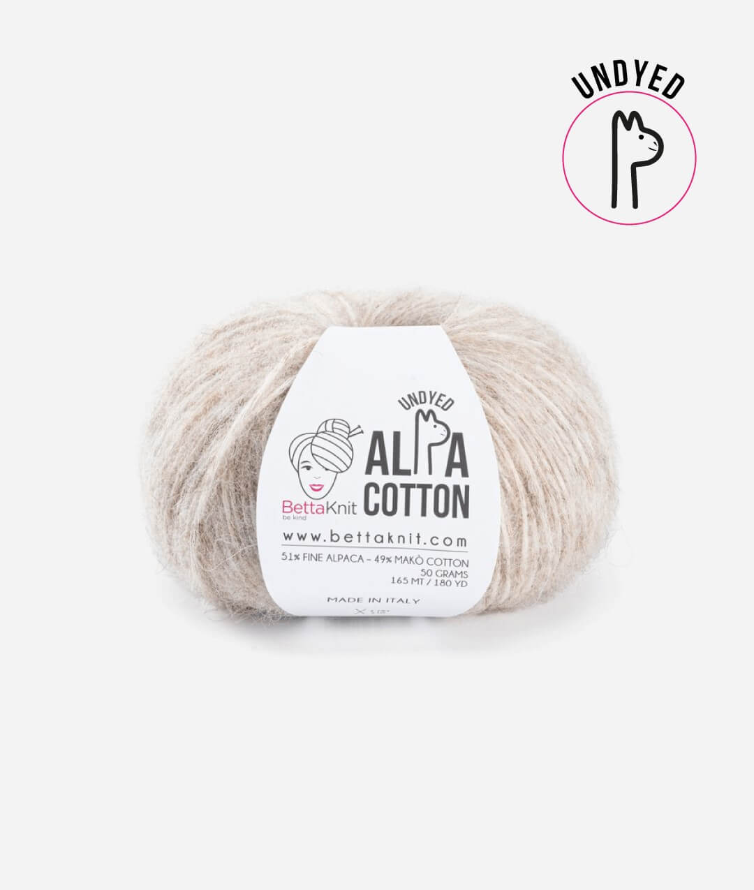 Alpa Cotton – Filato soffiato non tinto in alpaca e cotone | Bettaknit ...