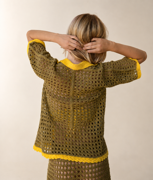Load image 1 in gallery view. CROCHET KIT AMBER CARDIGAN by Noral Crochet