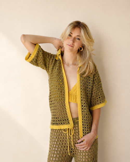 Load image 1 in gallery view. CROCHET KIT AMBER CARDIGAN by Noral Crochet