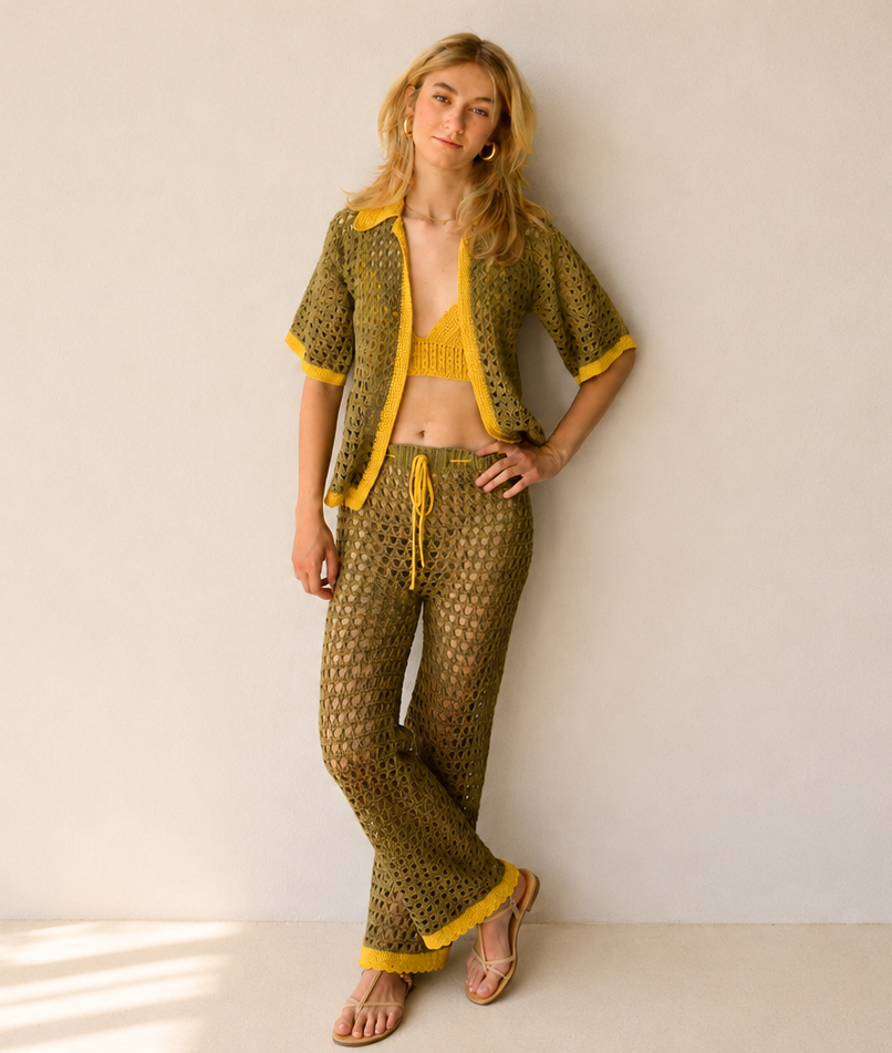 CROCHET KIT AMBER PANTS by Noral Crochet