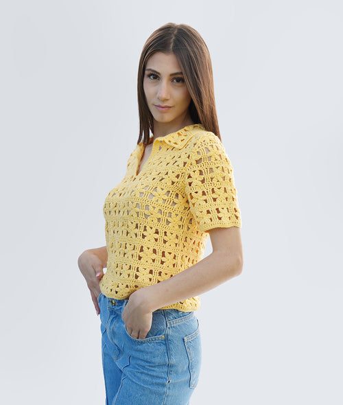Load image 1 in gallery view. CROCHET KIT HIBISCUS TEE