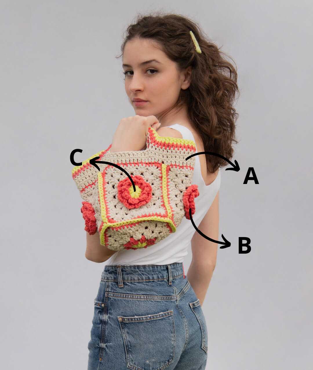 KIT UNCINETTO LOTUS FLOWER BAG