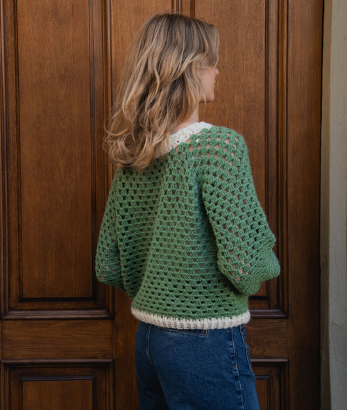 Load image 1 in gallery view. CROCHETING KIT MERIDA SWEATER