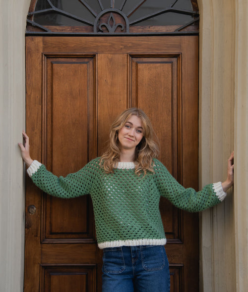 Load image 1 in gallery view. CROCHETING KIT MERIDA SWEATER