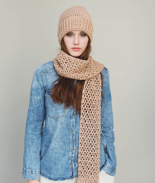 Load image 1 in gallery view. CROCHET KIT PASCALE SET