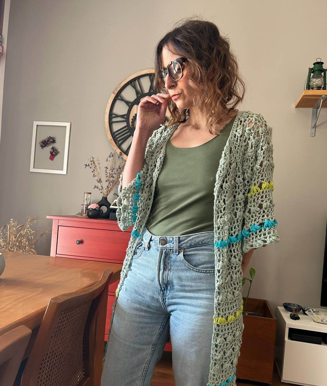 KIT UNCINETTO RACHEL CARDIGAN by Noral Crochet