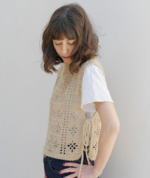 Load image 1 in gallery view. CROCHETING KIT SOLMIRA VEST by Sammer Crochet