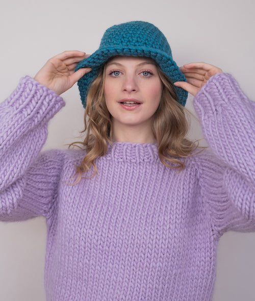 Load image 1 in gallery view. CROCHET KIT AUDREY HAT