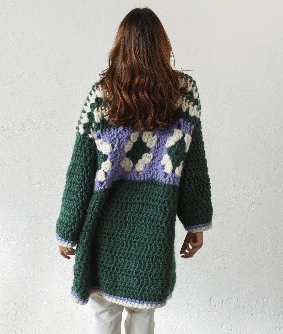 CROCHET KIT FLORA COAT