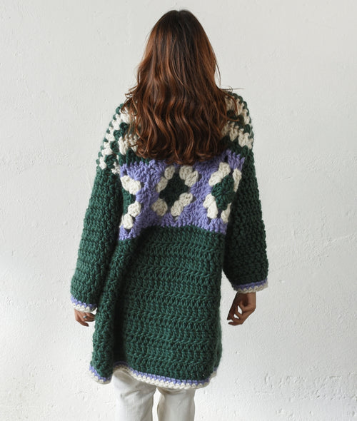 Load image 1 in gallery view. CROCHET KIT FLORA COAT
