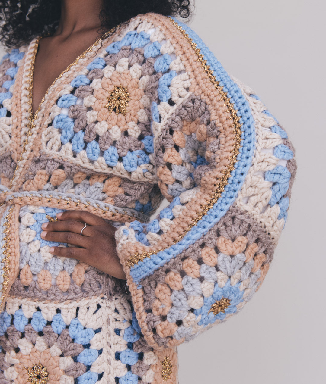 CROCHET KIT GRANNY GHEISA KIMONO