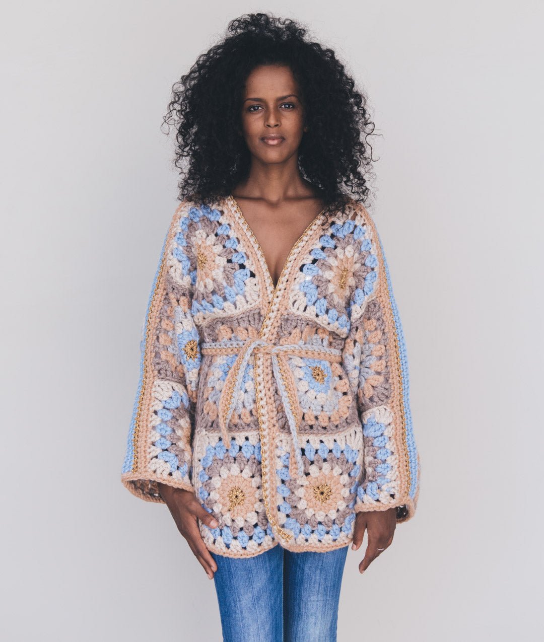 CROCHET KIT GRANNY GHEISA KIMONO