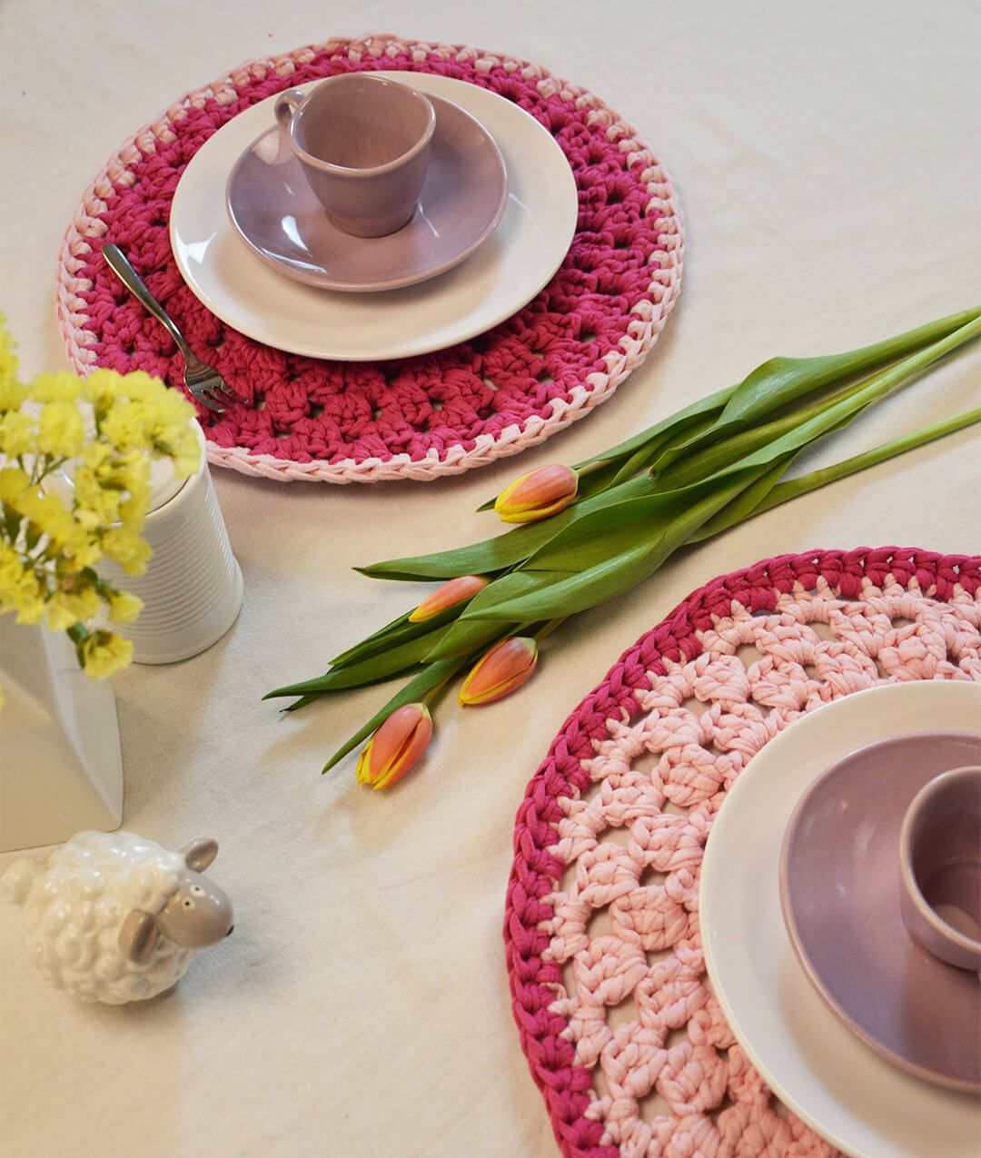 KIT UNCINETTO FRESH GARDEN PLACEMATS