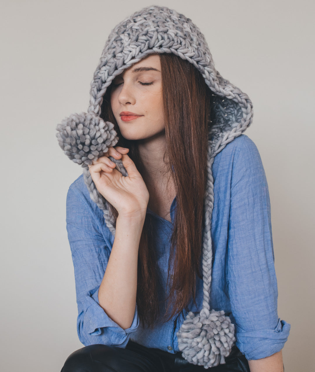 CROCHET KIT LILY HOOD