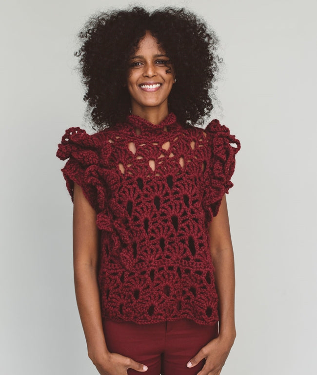 CROCHET KIT MARIGOLD TOP
