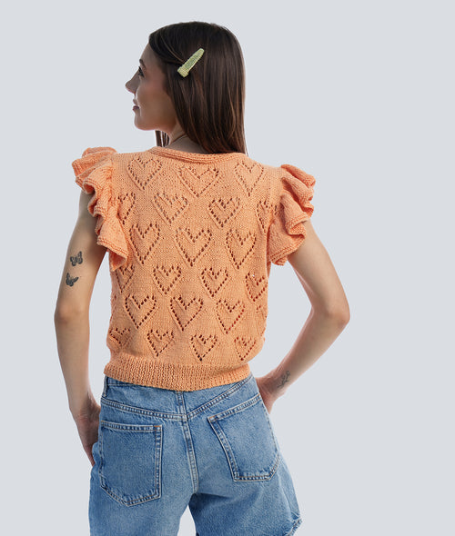 Load image 1 in gallery view. KNITTING KIT STEAL MY HEART VEST