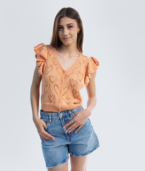 Load image 1 in gallery view. KNITTING KIT STEAL MY HEART VEST
