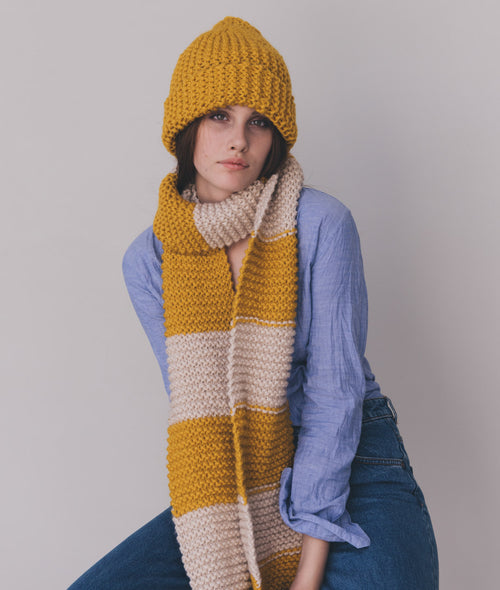 Load image 1 in gallery view. KNITTING KIT AMARIE SCARF