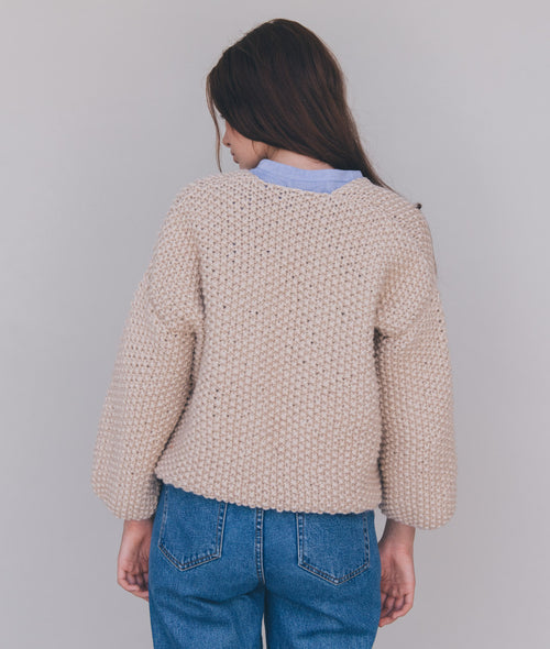 Load image 1 in gallery view. KNITTING KIT AWARENESS CARDI