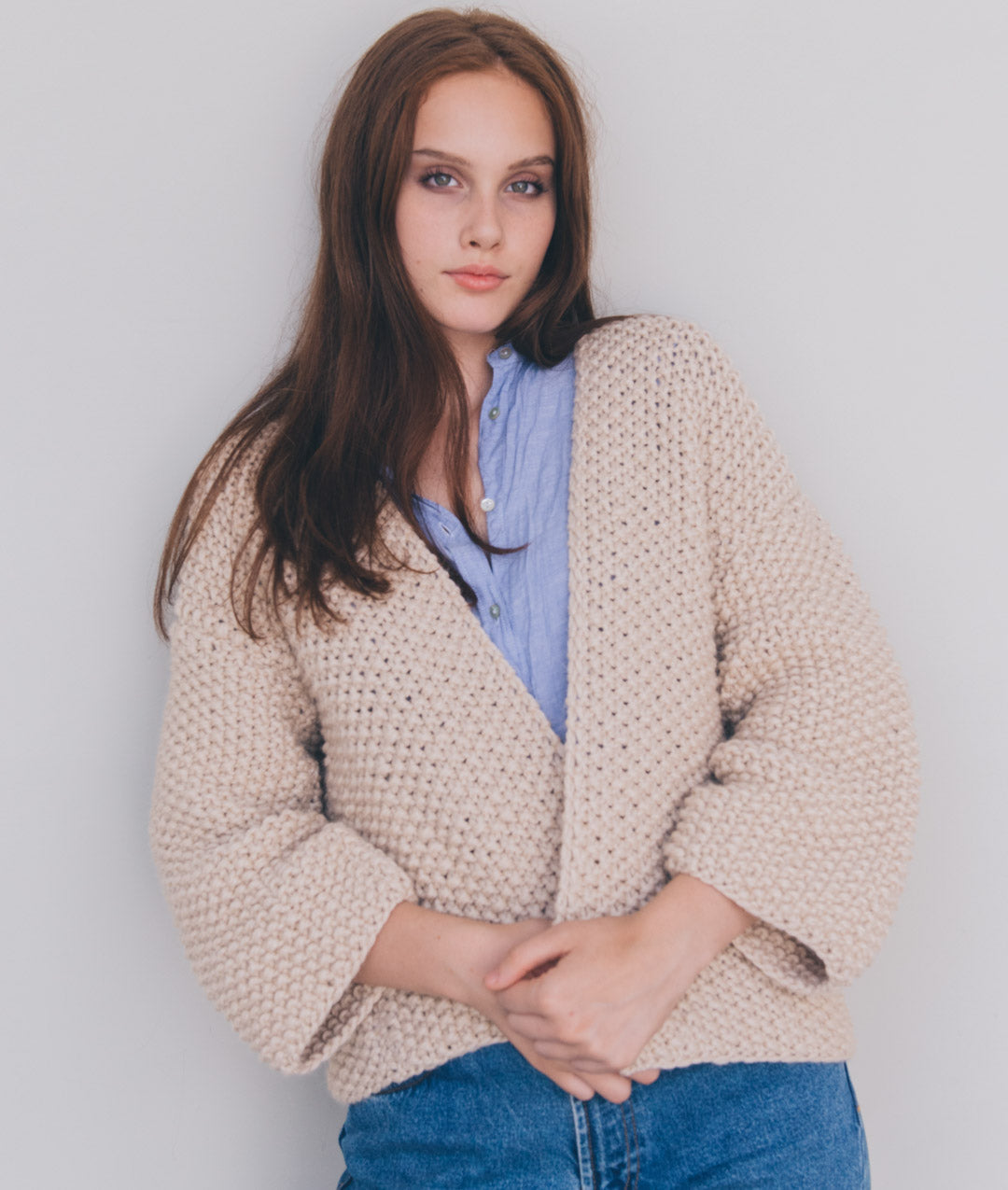 KNITTING KIT AWARENESS CARDI