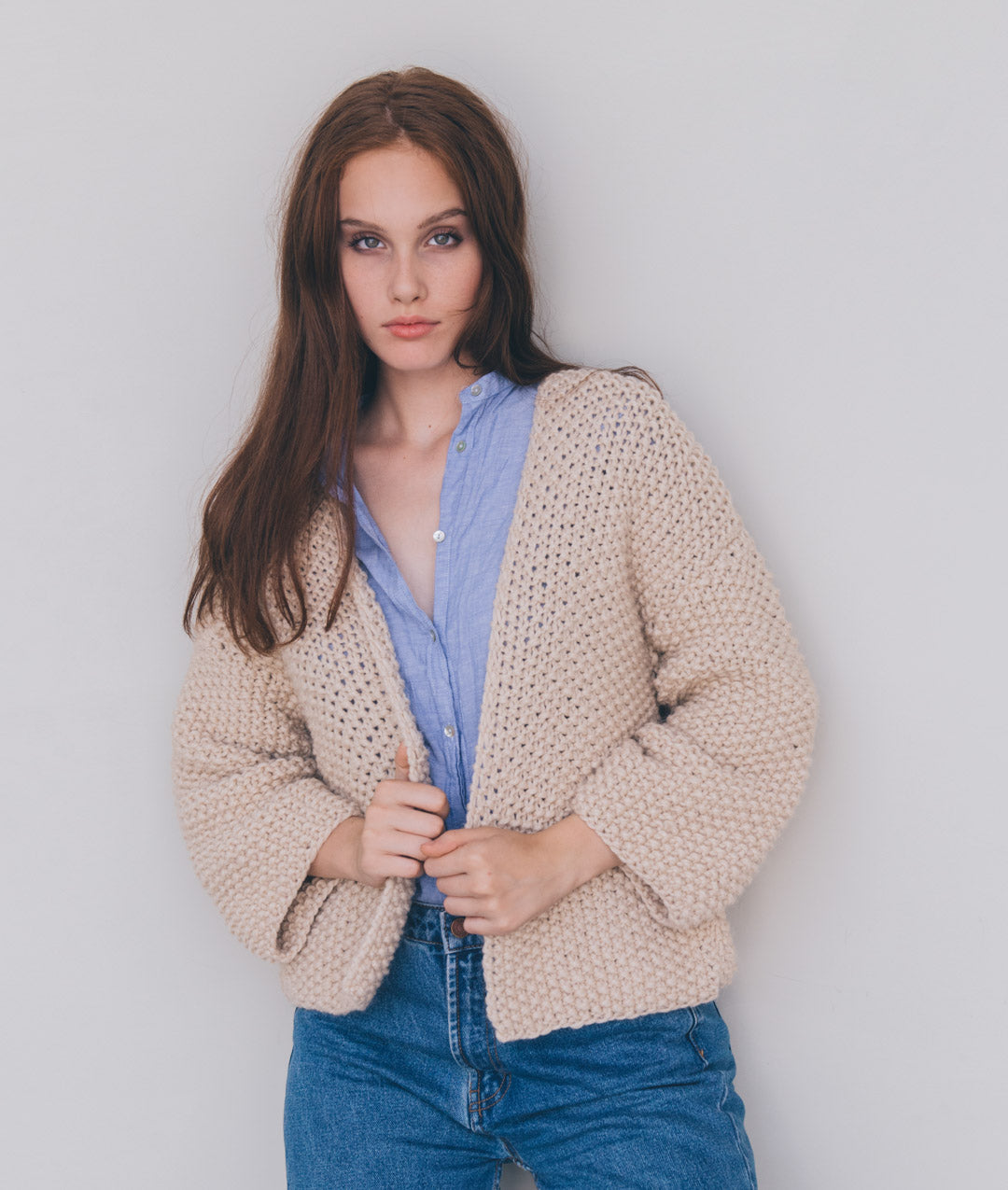 KNITTING KIT AWARENESS CARDI