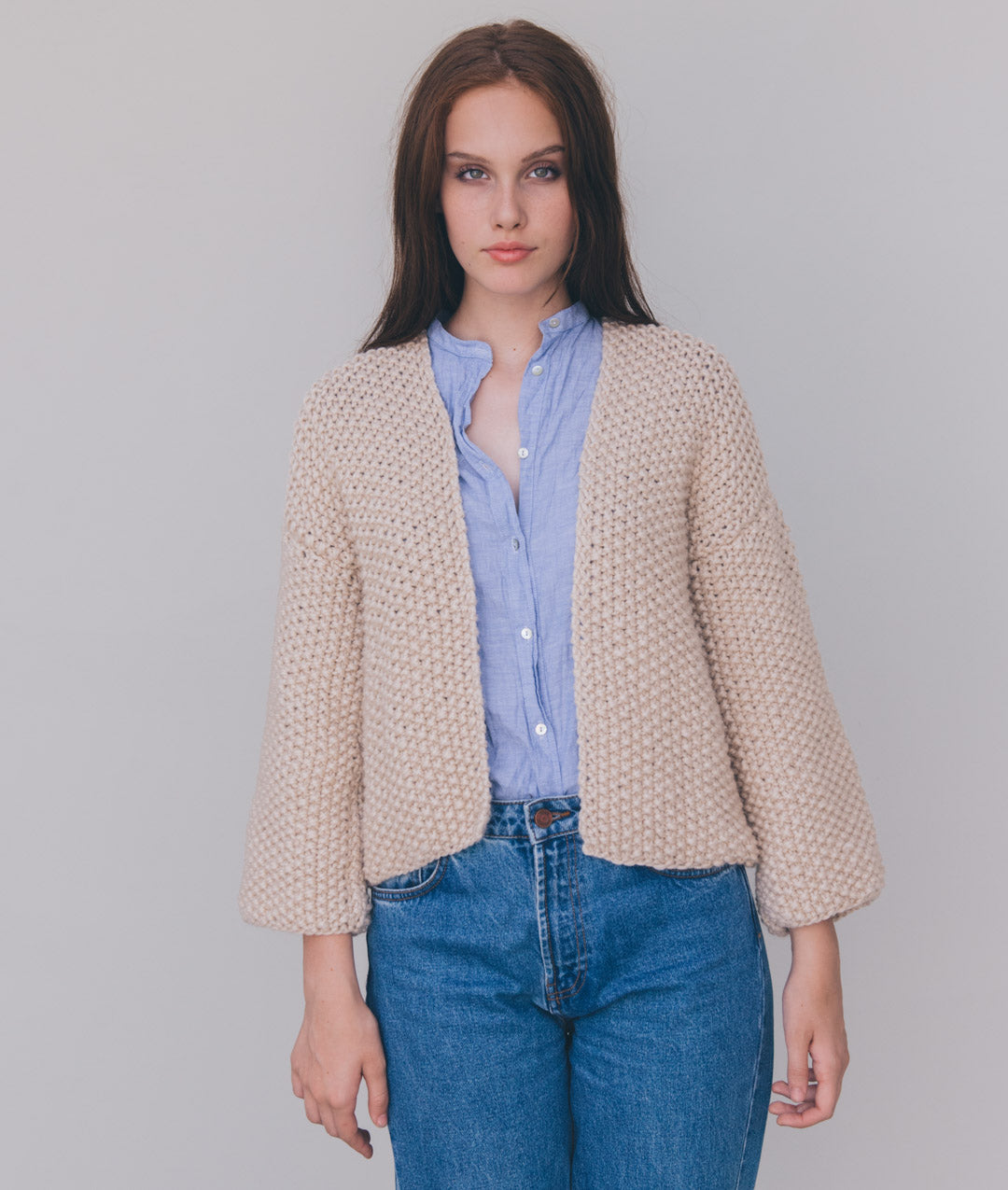 KNITTING KIT AWARENESS CARDI