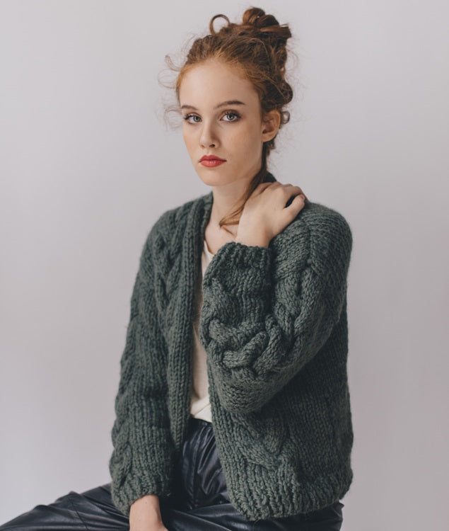 KNITTING KIT BECKY CARDIGAN