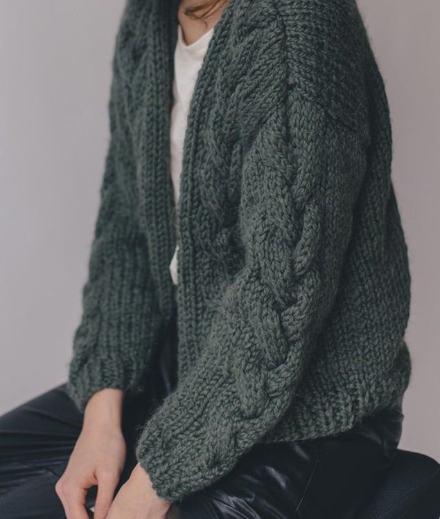 KNITTING KIT BECKY CARDIGAN