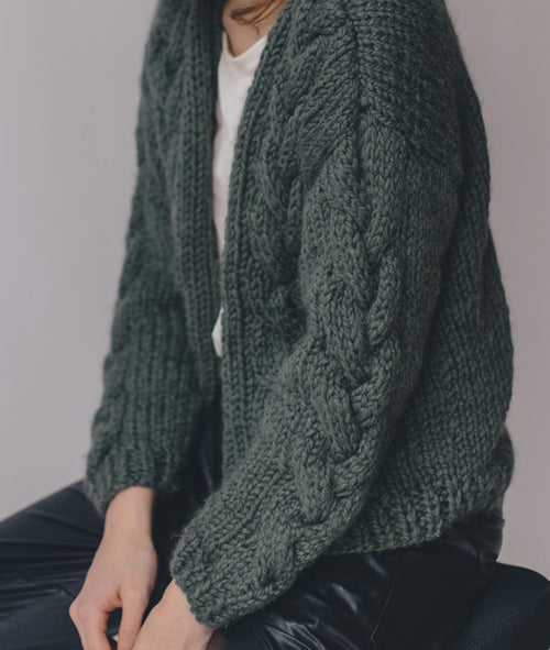 Load image 1 in gallery view. KNITTING KIT BECKY CARDIGAN