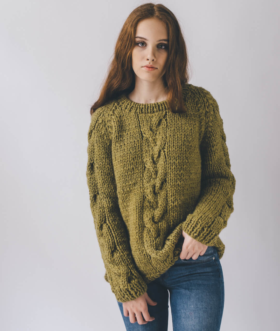 KNITTING KIT BLUE HILL JUMPER