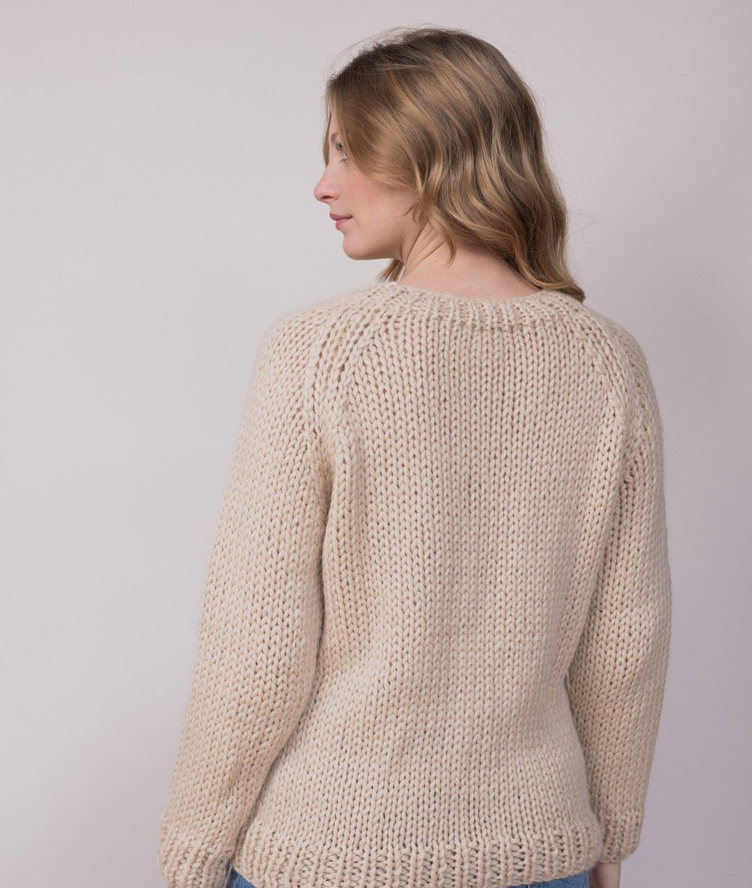 KNITTING KIT BOYFRIEND SWEATER
