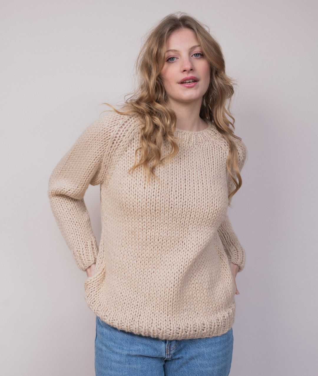 KNITTING KIT BOYFRIEND SWEATER