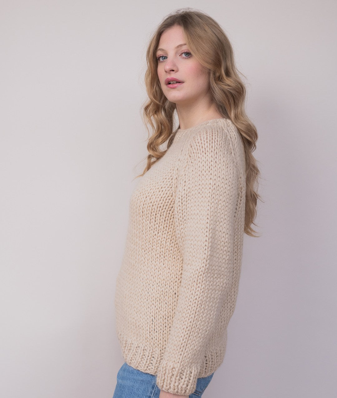 KNITTING KIT BOYFRIEND SWEATER