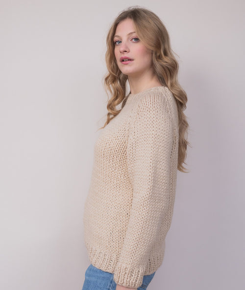 Load image 1 in gallery view. KNITTING KIT BOYFRIEND SWEATER