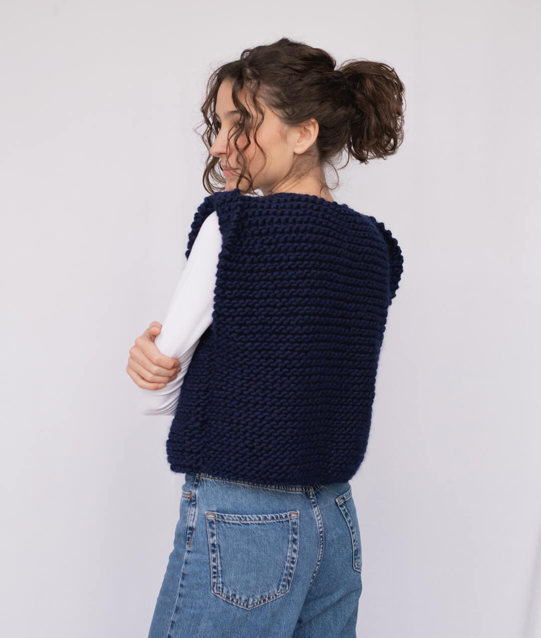 how to knit vest pattern/come realizzare un gilet a maglia