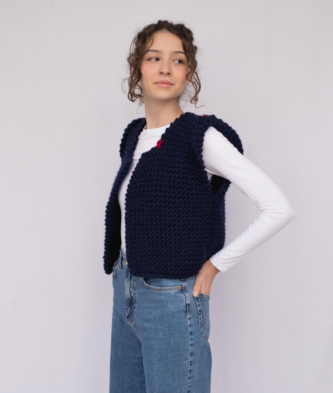 beginner knitting video course/video corso per principianti