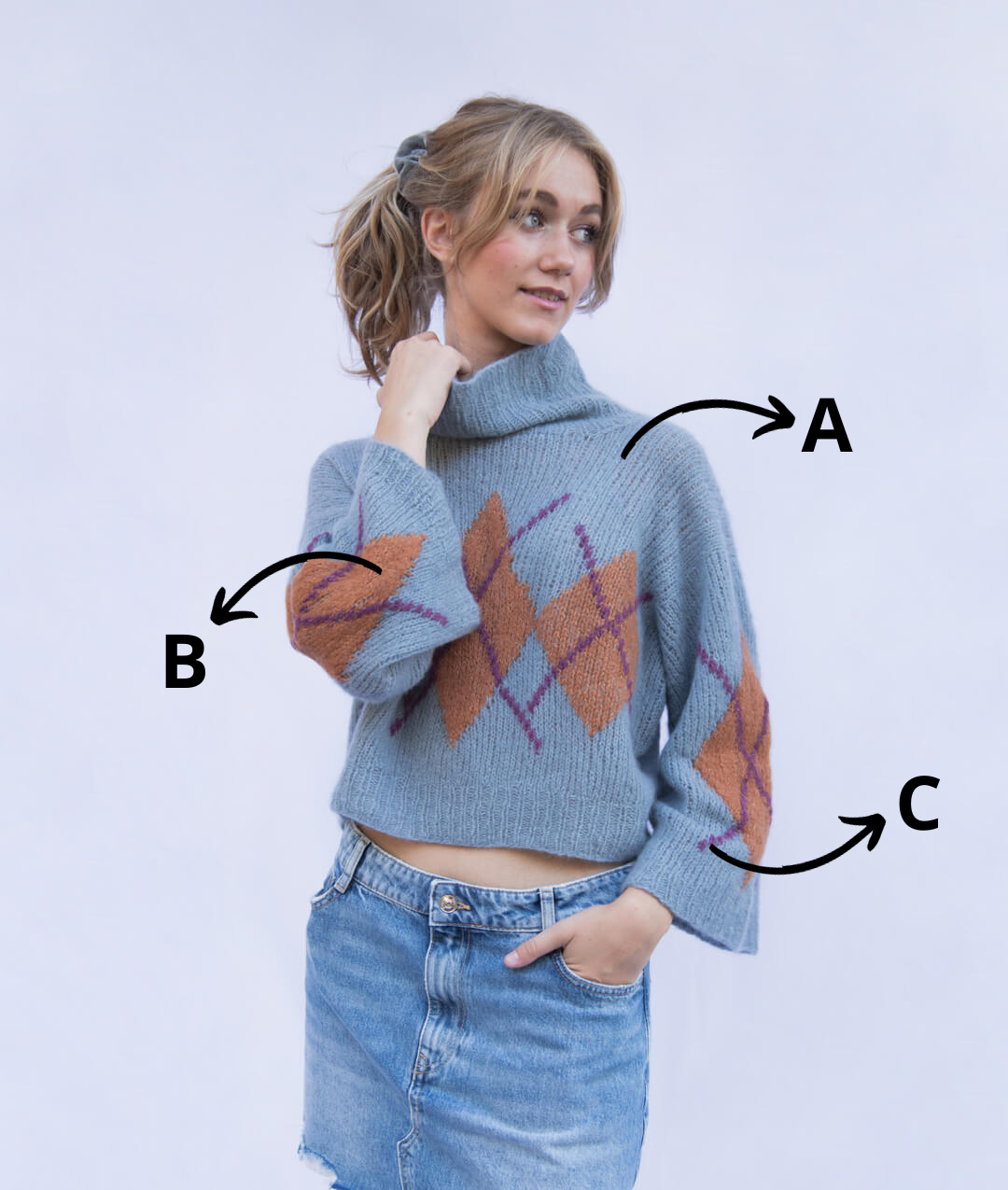 KIT MAGLIA DIAMOND ME UP SWEATER