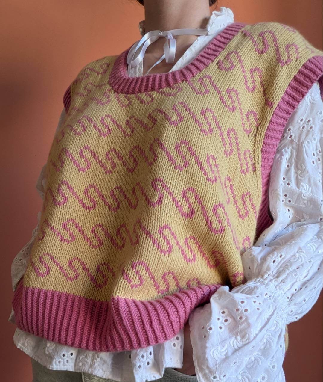 KNITTING KIT ECUME VEST