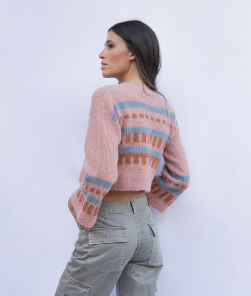 Carica immagine 1 in visualizzazione galleria. KIT MAGLIA FANCY UP SWEATER