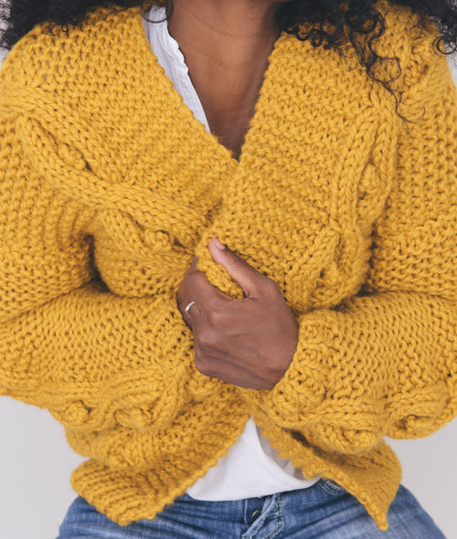 Load image 1 in gallery view. KNITTING KIT HARMONY CARDIGAN