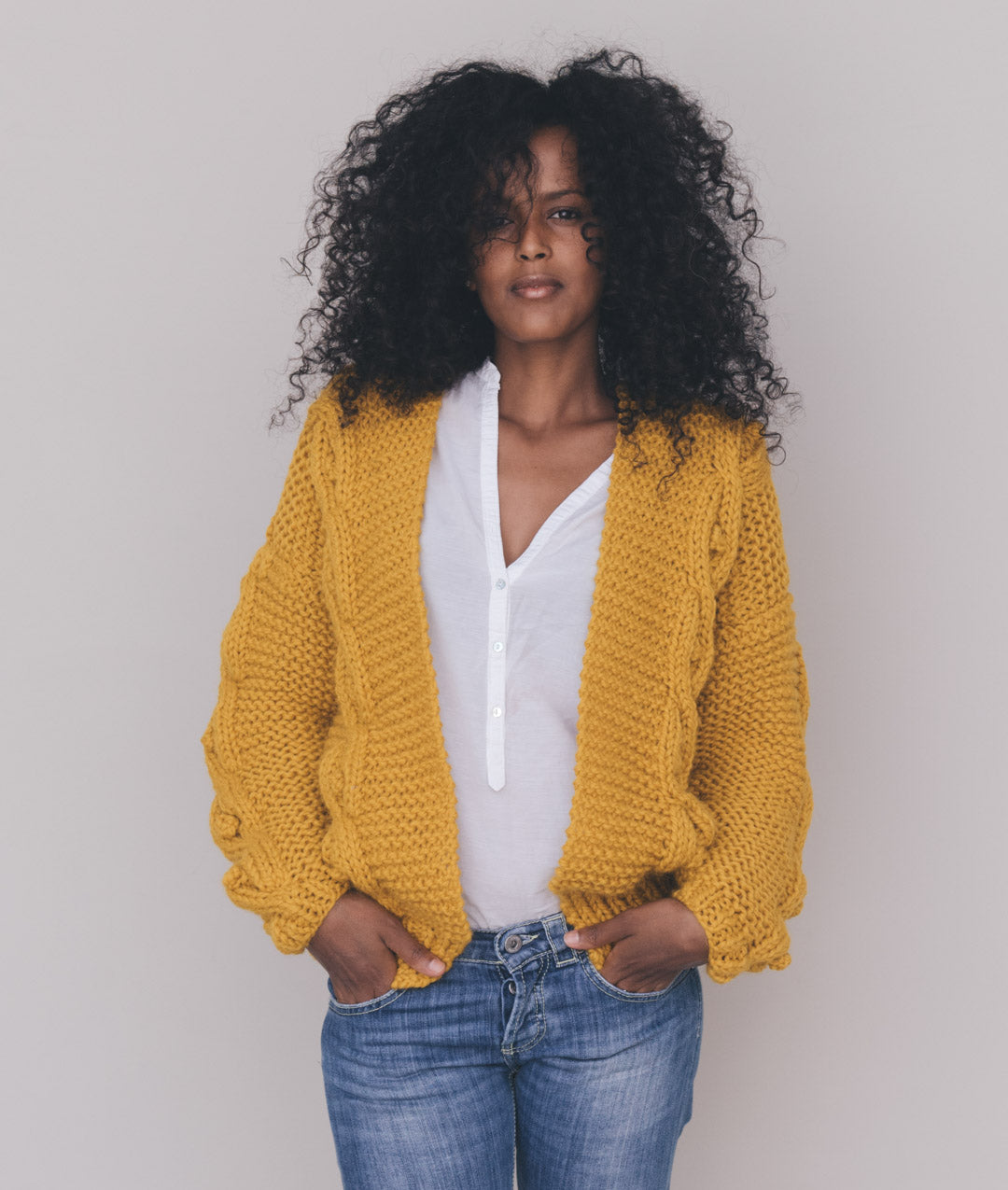 Harmony Cardigan Knitting Kit | Cable Cardigan in Wool & Alpaca – BettaKnit