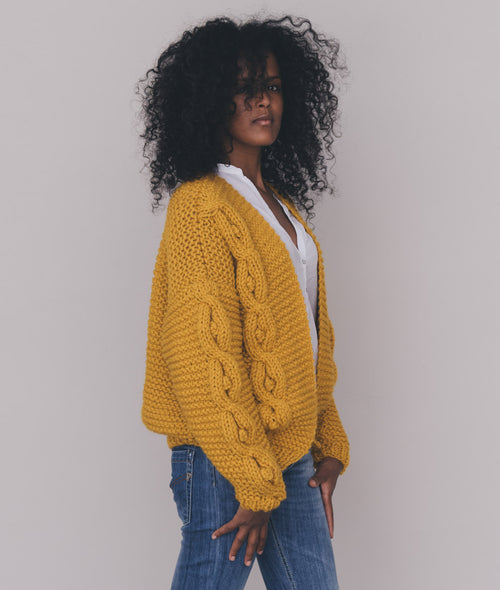 Load image 1 in gallery view. KNITTING KIT HARMONY CARDIGAN